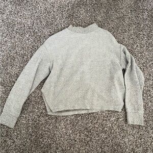 Abound mock neck fleece top